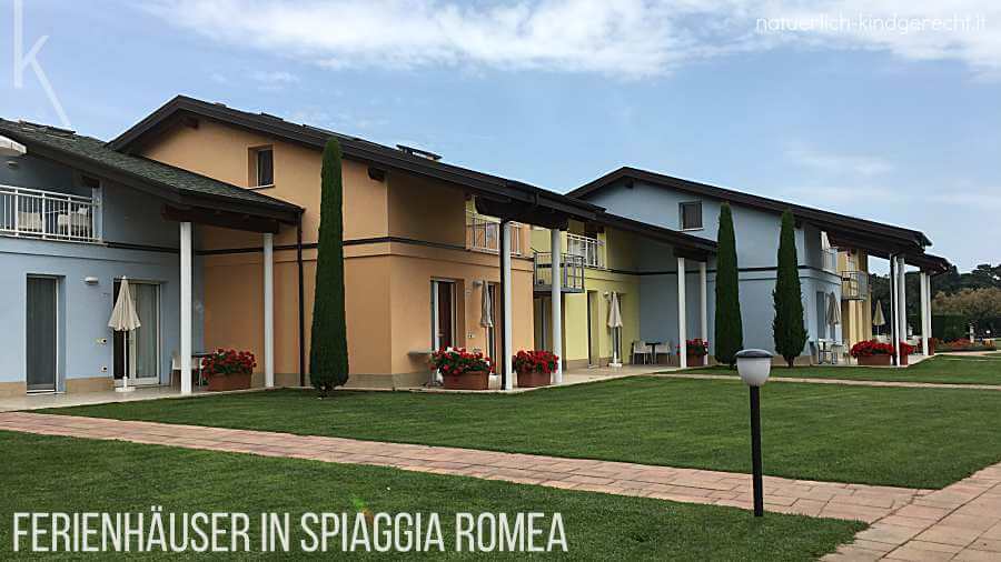 Ferienhäuser Italien im Ökoferienpark Spiaggia Romea Emilia Romagna